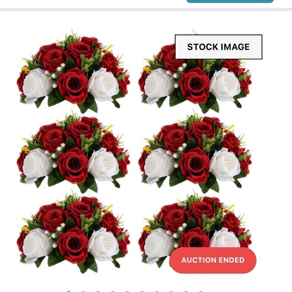 Centerpiece Faux Flowers